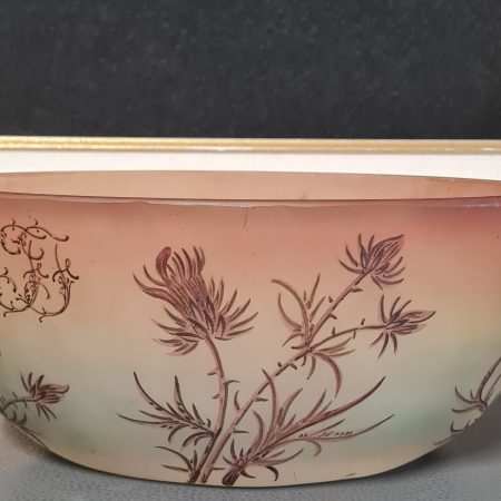 Coupe en verre Charles VESSIERE Nancy